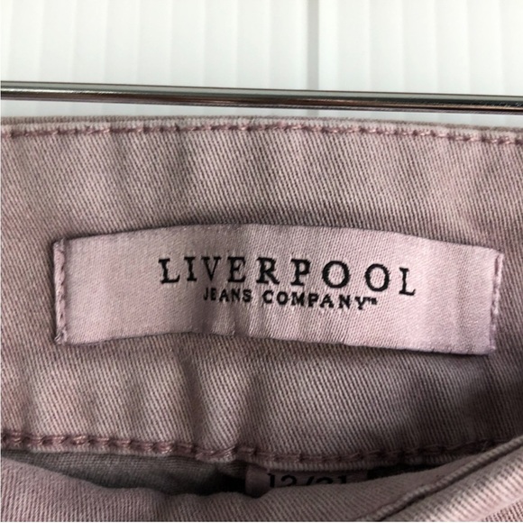 Liverpool Jeans Company Blush light purple pants - Picture 6 of 14